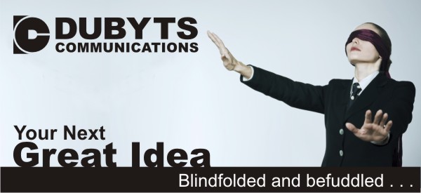 Blidfolded and befuddled . . .
